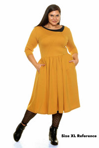 Original Retro Swing Dress in Purple